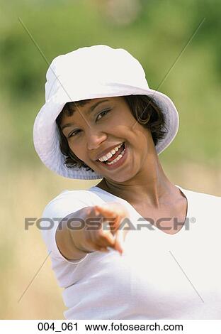 Woman with hat View Large Photo Image Stock Image - Woman with hat. Fotosearch