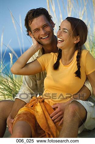Couple on beach View Large Photo Image Stock Photography - Couple on beach. Fotosearch
