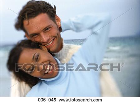Couple on beach View Large Photo Image Stock Photography - Couple on beach. Fotosearch