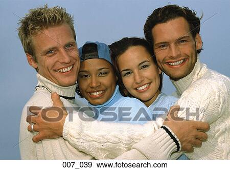 Group of friends View Large Photo Image Stock Photo - Group of friends. Fotosearch