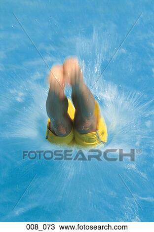 Diving into the water View Large Photo Image Stock Image - Diving into the water. Fotosearch