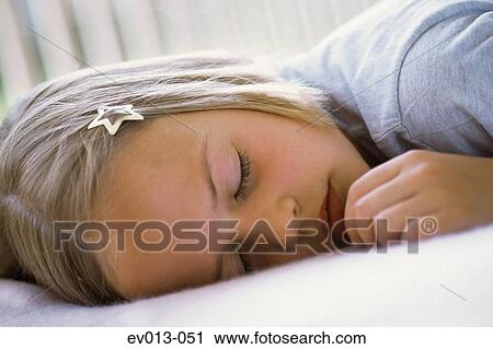 Girl asleep View Large Photo Image Stock Image - Girl asleep. Fotosearch