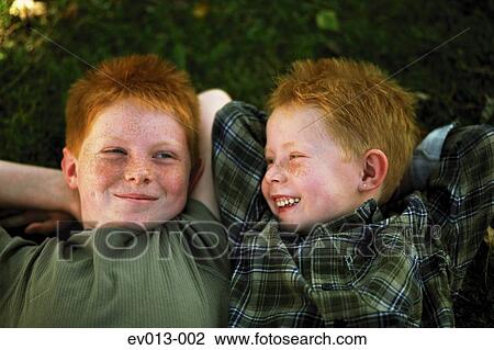 Stock Image - Two friends. Fotosearch
