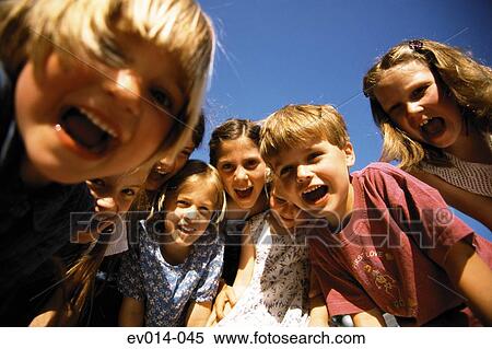 Group of kids View Large Photo Image Stock Photography - Group of kids. Fotosearch