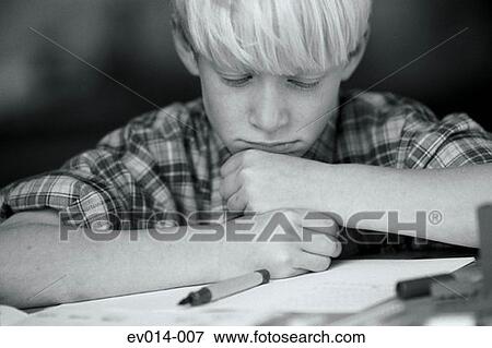 Stock Photo - Homework. Fotosearch