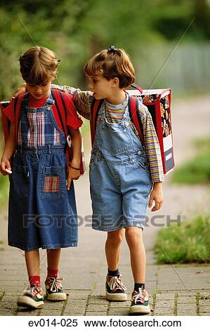 Stock Photography - Schoolkids. Fotosearch