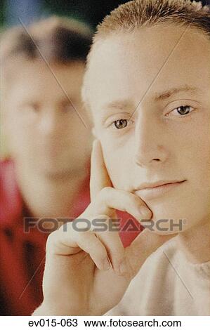 Stock Image - Portrait of man. Fotosearch