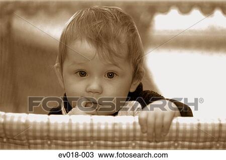 Stock Image - Baby girl. Fotosearch