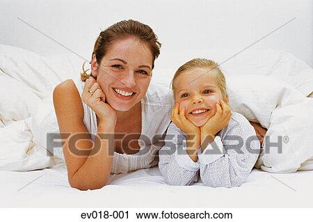 Stock Image - Mother and daughter. Fotosearch
