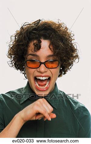 Girl laughing View Large Photo Image Stock Image - Girl laughing. Fotosearch