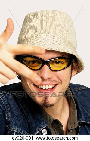 Stock Image - Smiling man. Fotosearch