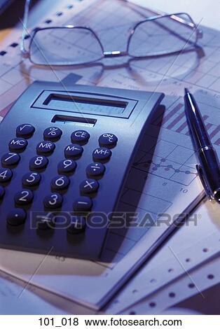 Calculator View Large Photo Image Stock Photo - Calculator. Fotosearch