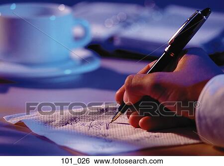 Pen and paper View Large Photo Image Stock Photograph - Pen and paper. Fotosearch