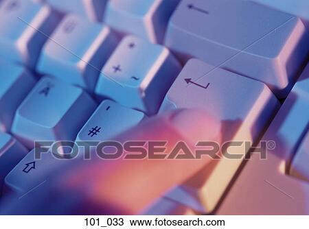 Stock Image - Return key. Fotosearch