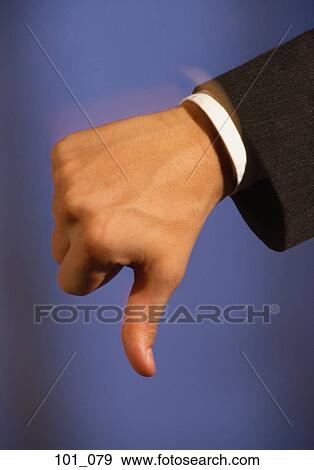 Thumbs down View Large Photo Image Stock Photo - Thumbs down. Fotosearch