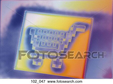 Stock Photo - Internet-shopping. Fotosearch
