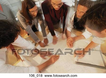 Business people in office View Large Photo Image Stock Photo - Business people in office. Fotosearch