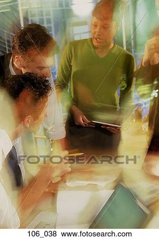 Stock Photo - Office scene. Fotosearch