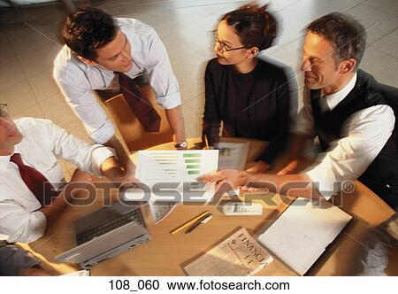 Stock Photography - Business meeting. Fotosearch - Search Stock Photos, Pictures, Wall Murals, Images, and Photo Clipart