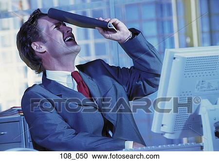 Businessman at desk View Large Photo Image Stock Image - Businessman at desk. Fotosearch