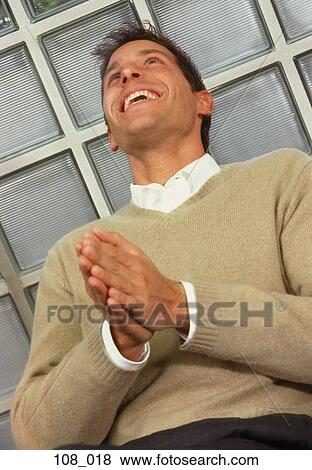 Stock Photo - Businessman delighted. Fotosearch
