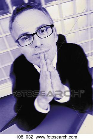Businessman pensive View Large Photo Image Stock Image - Businessman pensive. Fotosearch