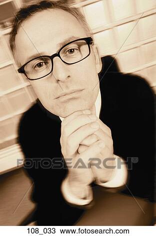 Businessman pensive View Large Photo Image Stock Image - Businessman pensive. Fotosearch