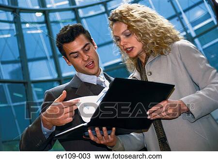 Stock Image - Business people. Fotosearch