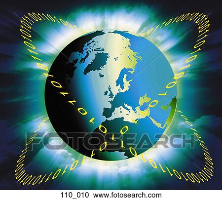 Binary world View Large Photo Image Stock Image - Binary world. Fotosearch
