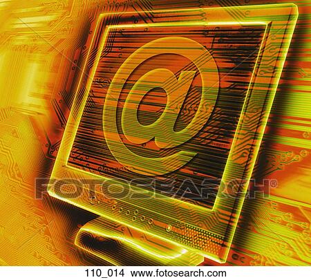 Picture - Electronic information. Fotosearch