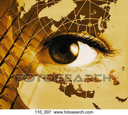 Eye on the world View Large Photo Image Stock Photo - Eye on the world. Fotosearch