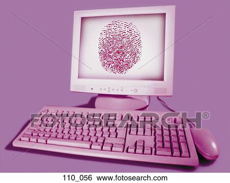 Stock Photograph - Fingerprint. Fotosearch