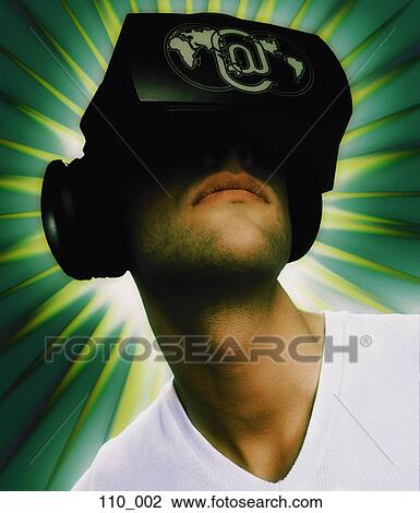 Virtual Reality View Large Photo Image Stock Image - Virtual Reality. Fotosearch