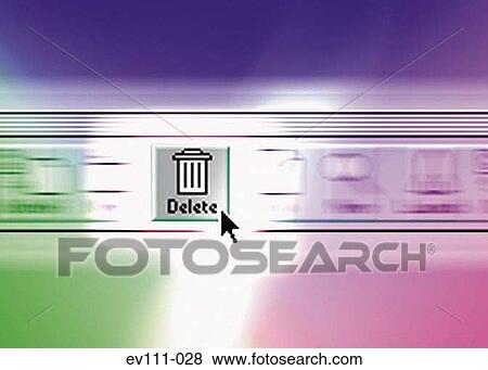 Stock Photo - Delete. Fotosearch
