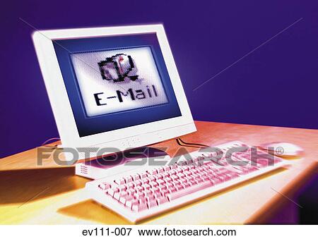 Stock Photo - e-mail. Fotosearch