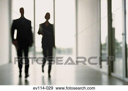 Business people in corridor View Large Photo Image Stock Photo - Business people in corridor. Fotosearch