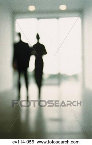 Business people in corridor View Large Photo Image Stock Photograph - Business people in corridor. Fotosearch