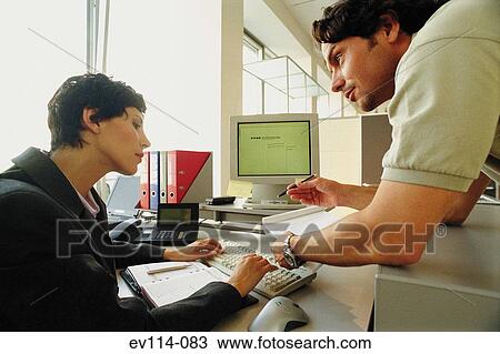 Business people in office View Large Photo Image Stock Image - Business people in office. Fotosearch