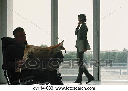 Business woman on phone View Large Photo Image Stock Photo - Business woman on phone. Fotosearch
