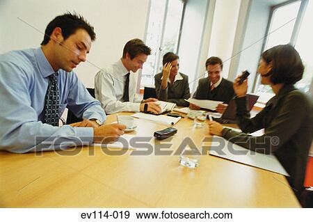 Stock Photo - Meeting. Fotosearch