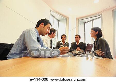 Meeting View Large Photo Image Stock Photograph - Meeting. Fotosearch