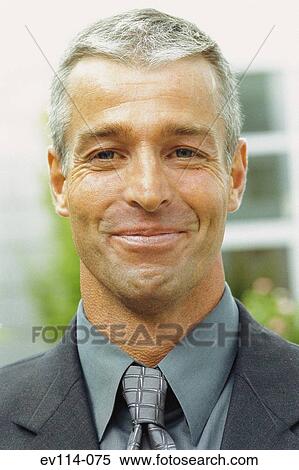 Stock Photography - Portrait of businessman. Fotosearch