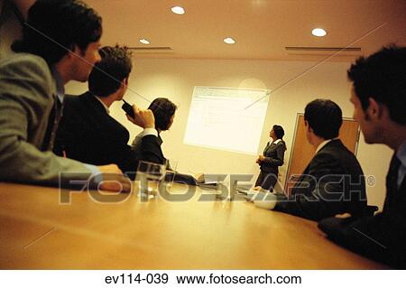 Stock Photo - Presentation. Fotosearch