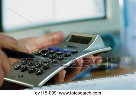 Calculator View Large Photo Image Stock Photo - Calculator. Fotosearch