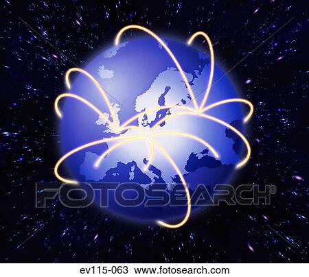 Global communication View Large Photo Image Stock Image - Global communication. Fotosearch