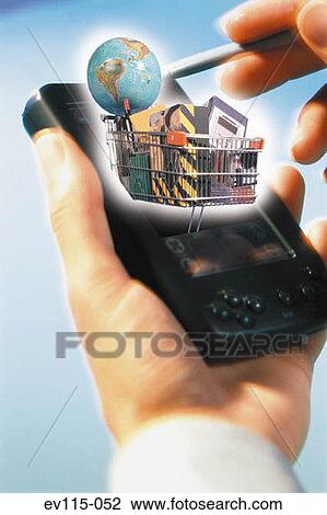 Stock Image - Internet-shopping. Fotosearch