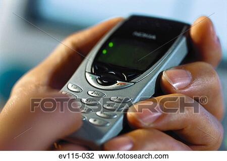 Stock Image - Mobile phone. Fotosearch