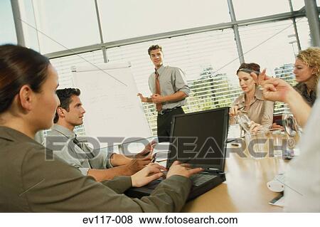 Business meeting View Large Photo Image Stock Photo - Business meeting. Fotosearch