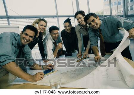 Business people in office View Large Photo Image Stock Image - Business people in office. Fotosearch