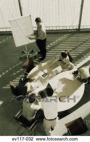 Stock Image - Business presentation. Fotosearch